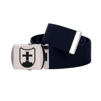 TEXTILG&Uuml;RTEL mit Gravur, individuelles Wappen