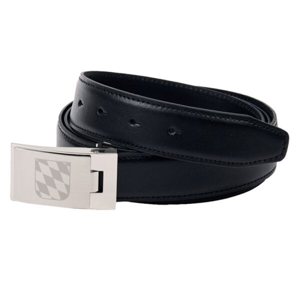 LEDERG&Uuml;RTEL mit Gravur, Landessymbol Bayern