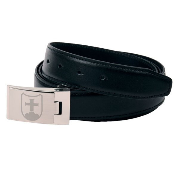 LEDERG&Uuml;RTEL mit Gravur, individuelles Wappen